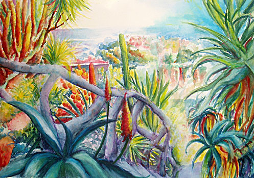 Jardin Exotique de Monaco: Lower Garden
